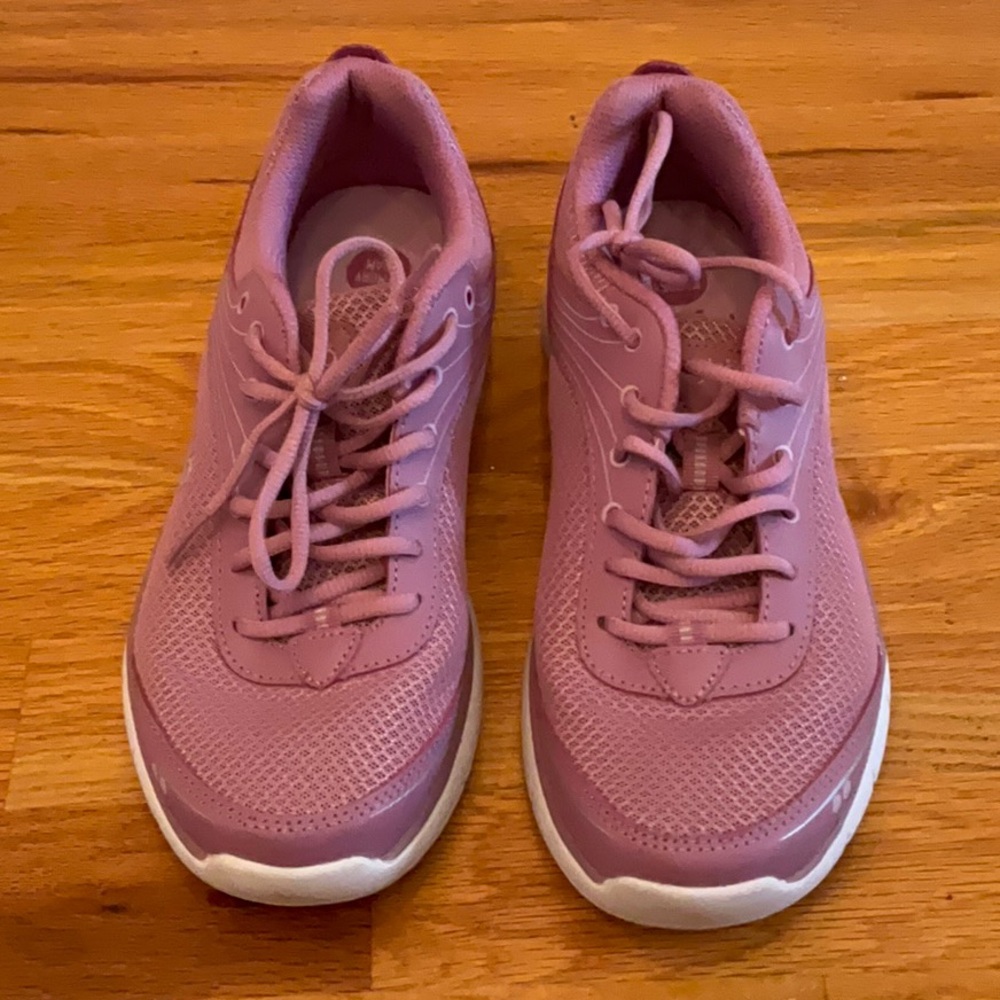 Ryka Pink Mesh Walking Sneakers